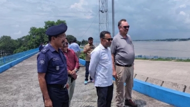 তিস্তা ব্যারাজ পরিদর্শন করলেন মার্কিন রাষ্ট্রদূত